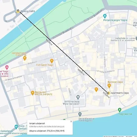 Capo - Old Town - Parking * Trogir